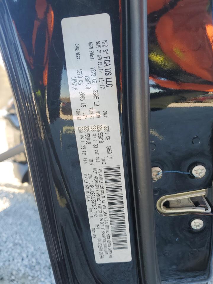 2018 Jeep Cherokee Latitude VIN: 1C4PJLCB8JD551376 Lot: 91814095