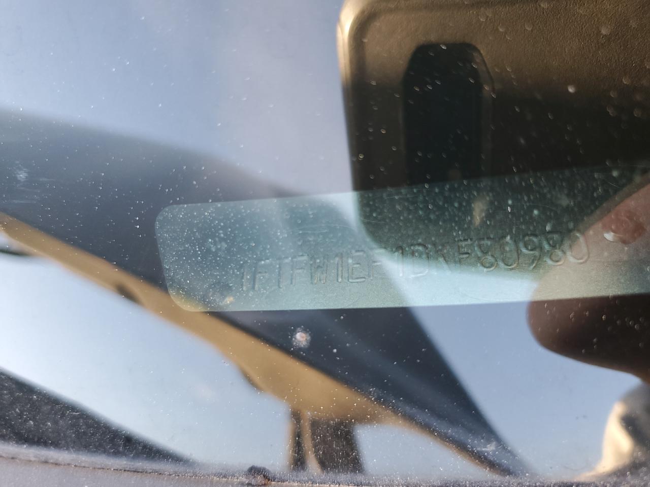 2013 Ford F150 Supercrew VIN: 1FTFW1EF1DKF80980 Lot: 93490735