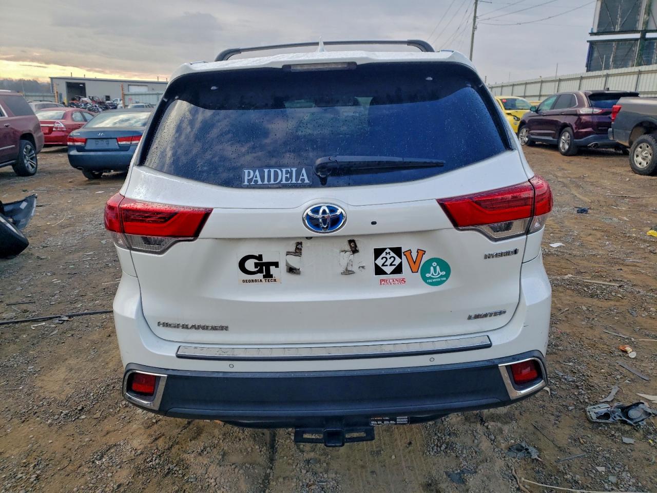 2017 Toyota Highlander Hybrid Limited VIN: 5TDDGRFH5HS027671 Lot: 93481965