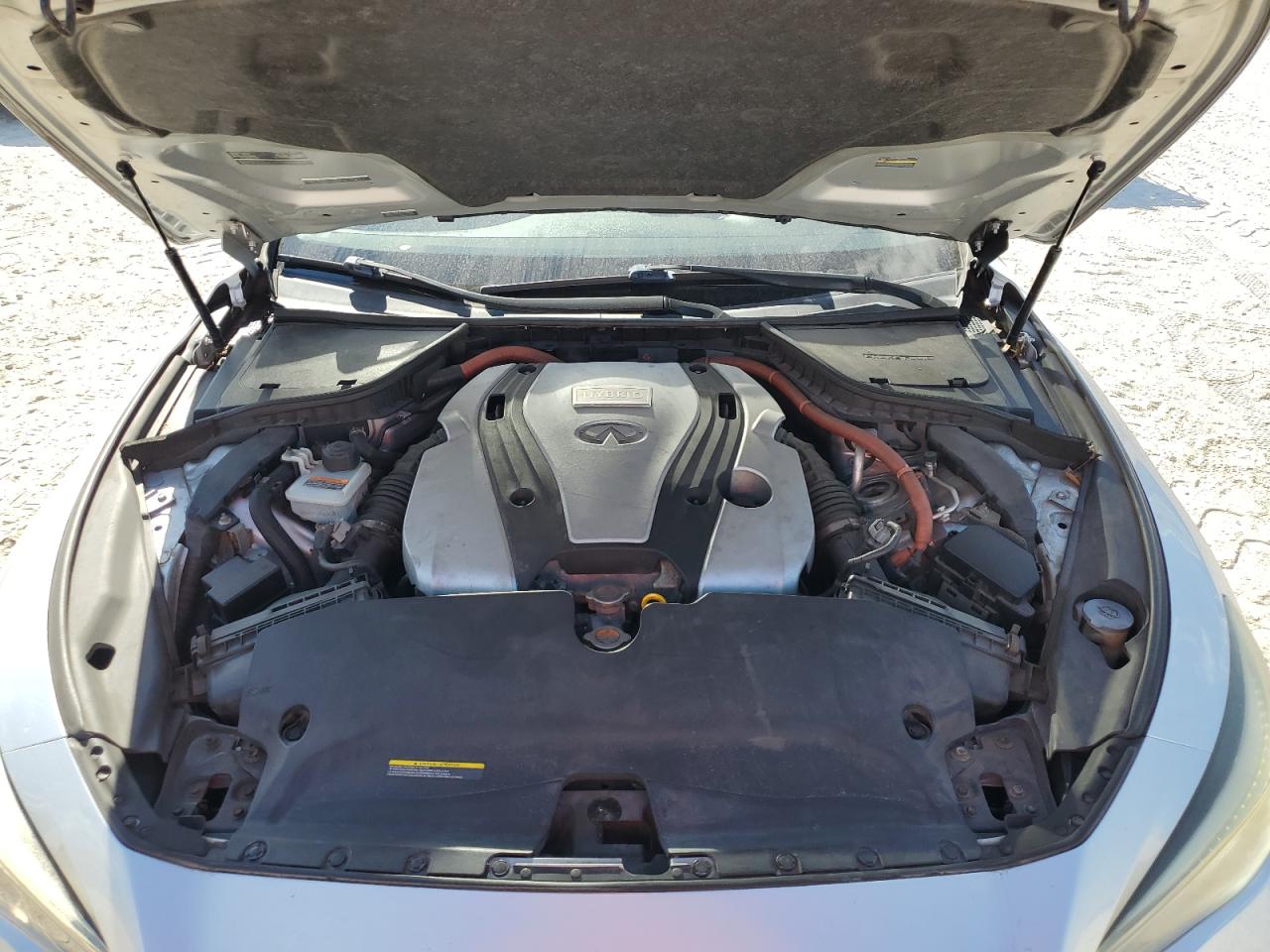 2014 Infiniti Q50 Hybrid Premium VIN: JN1AV7AR1EM702214 Lot: 92750585