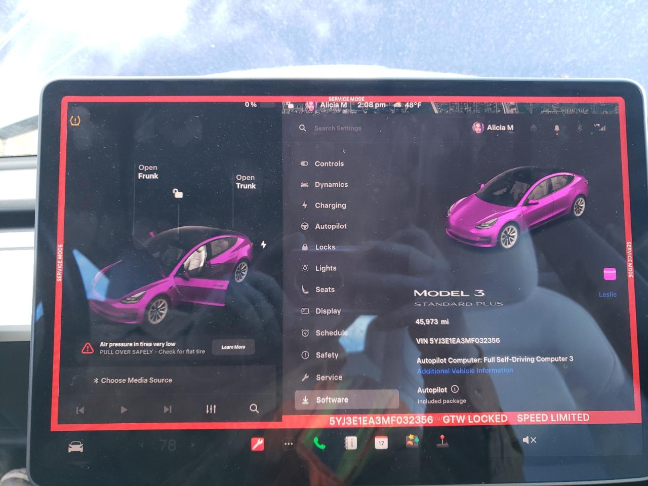 2021 Tesla Model 3 VIN: 5YJ3E1EA3MF032356 Lot: 93091915