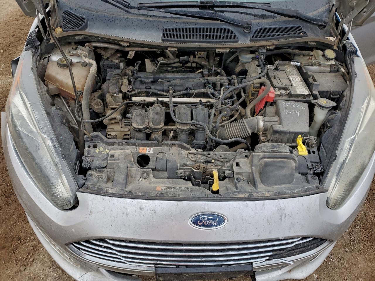 2015 Ford Fiesta S VIN: 3FADP4TJ7FM133424 Lot: 92002345