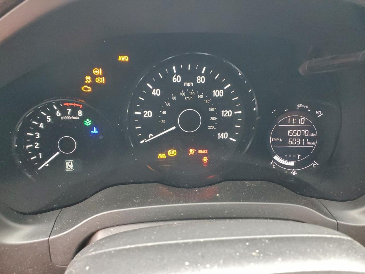 2016 Honda Hr-V Ex VIN: 3CZRU6H56GM711525 Lot: 93425815