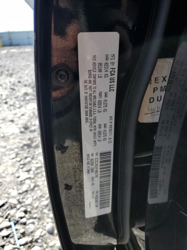 2015 Chrysler 300C VIN: 2C3CCAEGXFH881749 Lot: 92057965