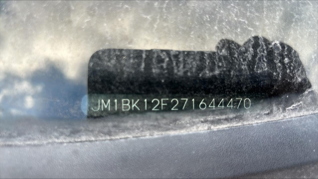 2007 Mazda 3 I VIN: JM1BK12F271644477 Lot: 84388465