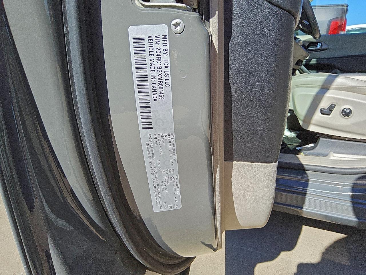 2021 Chrysler Pacifica Touring L VIN: 2C4RC1BGXMR604469 Lot: 92296975