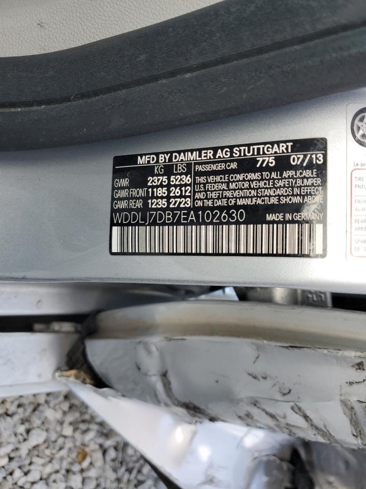2014 Mercedes-Benz Cls 550 VIN: WDDLJ7DB7EA102630 Lot: 92891845