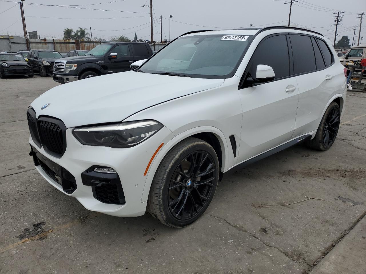 2020 BMW X5 Sdrive 40I white null gas 5UXCR4C06L9B21848 photo #1