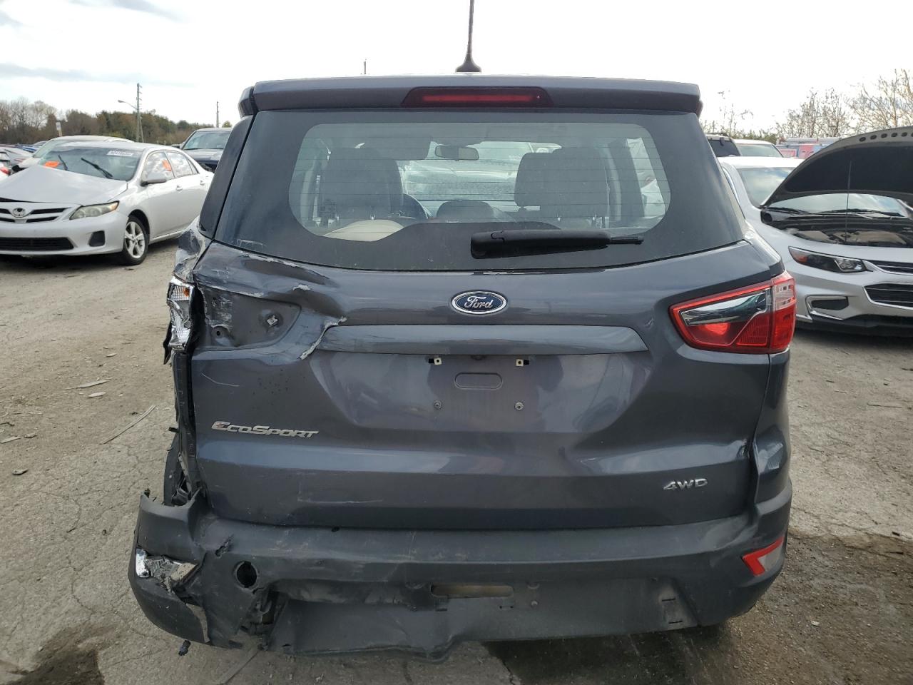 2021 Ford Ecosport S VIN: MAJ6S3FL5MC456156 Lot: 92868925