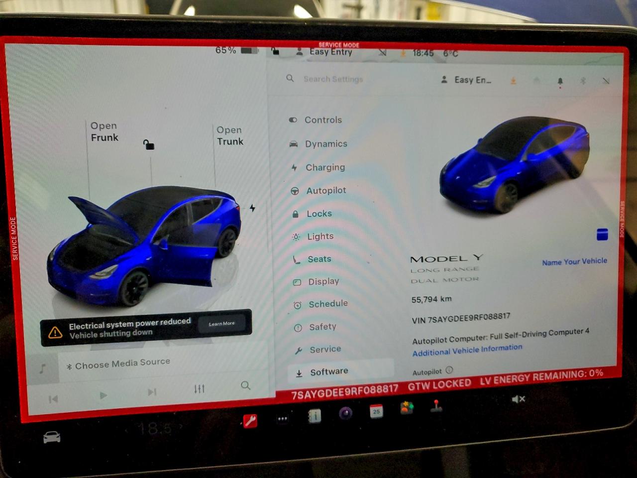 2024 Tesla Model Y VIN: 7SAYGDEE9RF088817 Lot: 94559095