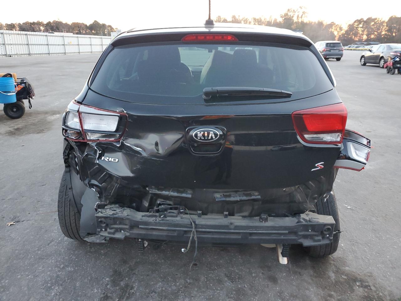 2020 Kia Rio Lx VIN: 3KPA25ADXLE348199 Lot: 93616965