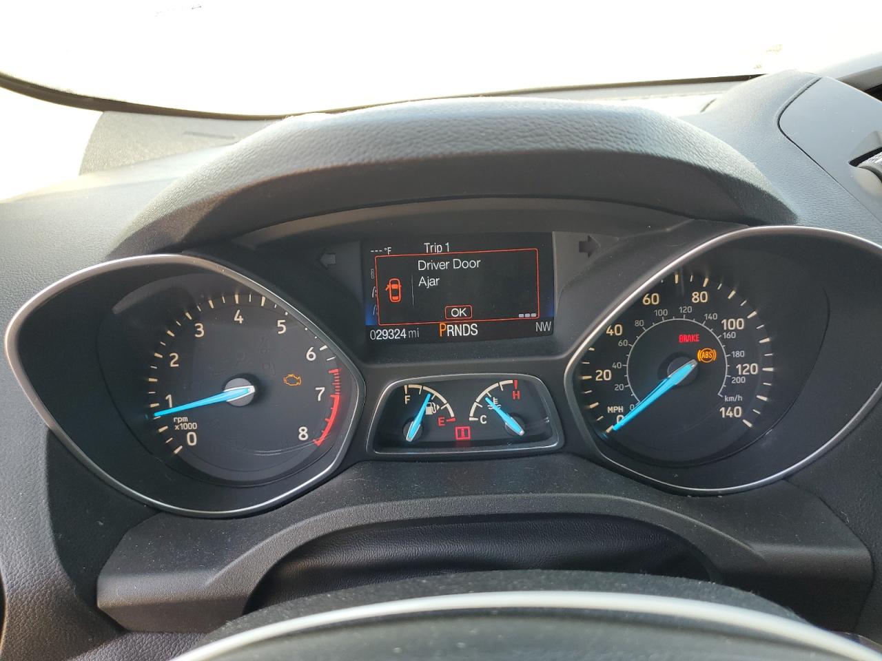 2017 Ford Escape S VIN: 1FMCU0F76HUB37126 Lot: 91829365