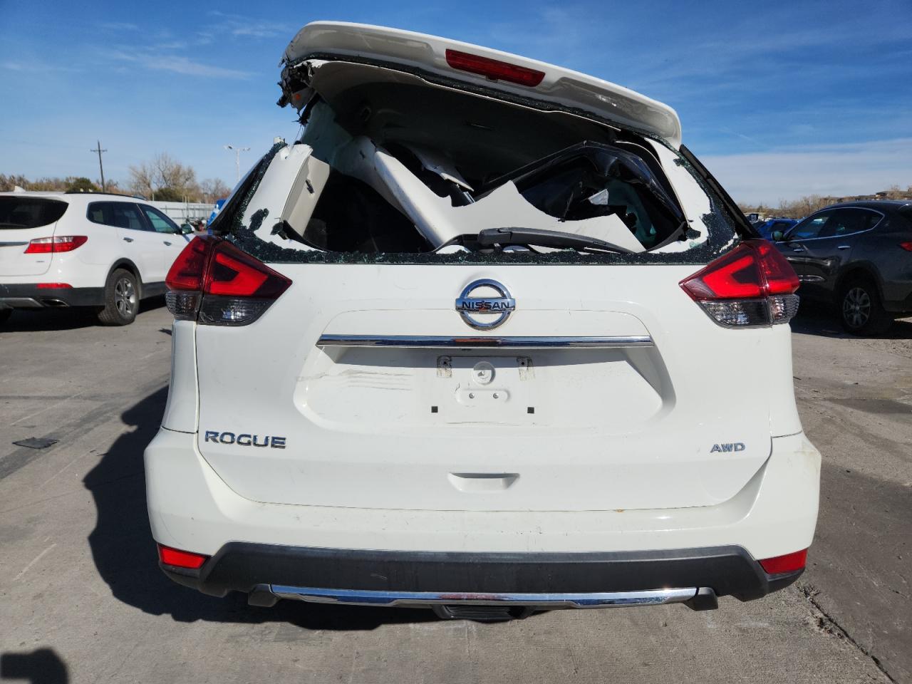 2017 Nissan Rogue Sv VIN: 5N1AT2MV8HC877080 Lot: 91866175