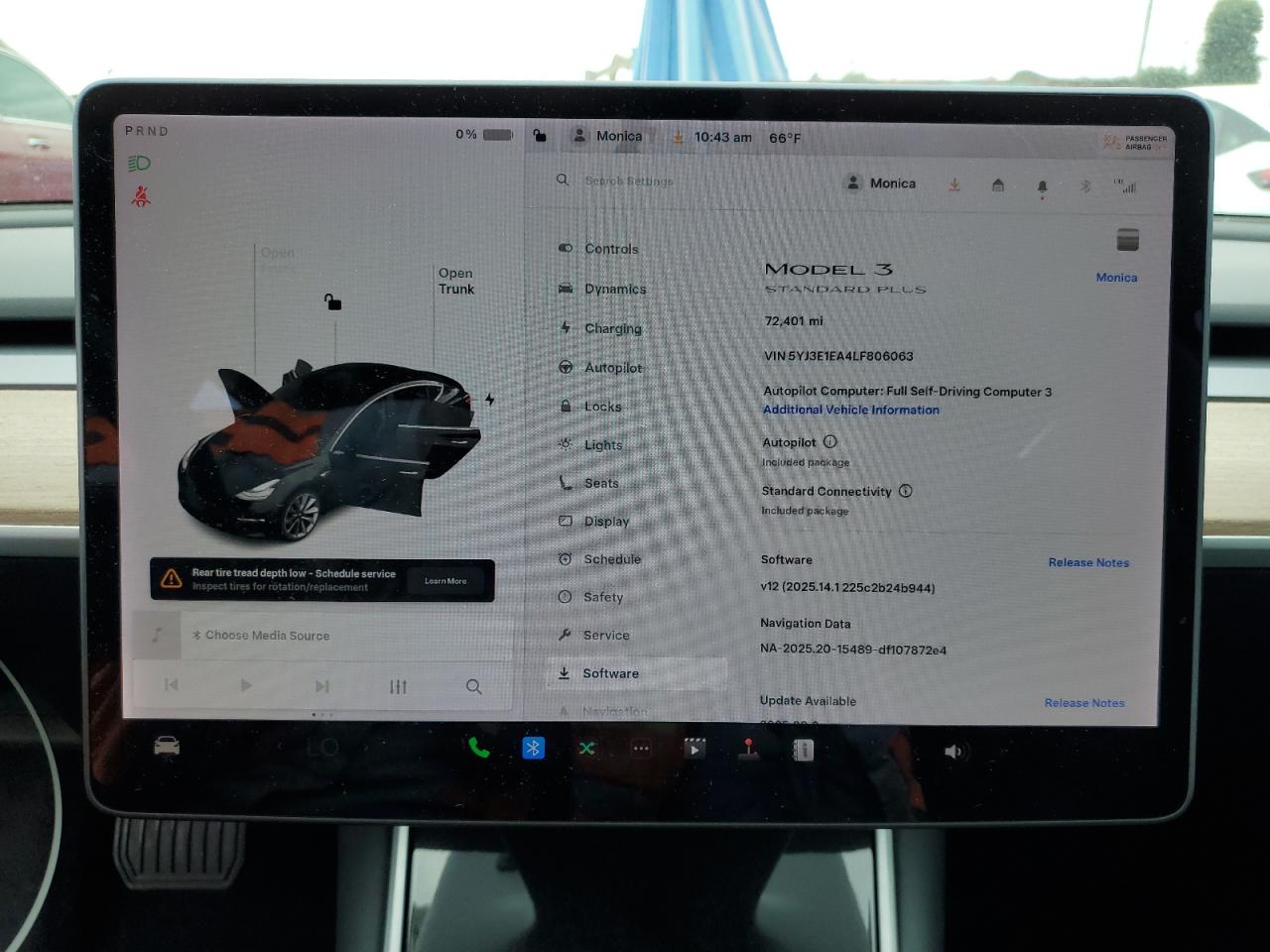 2020 Tesla Model 3 VIN: 5YJ3E1EA4LF806063 Lot: 93344605