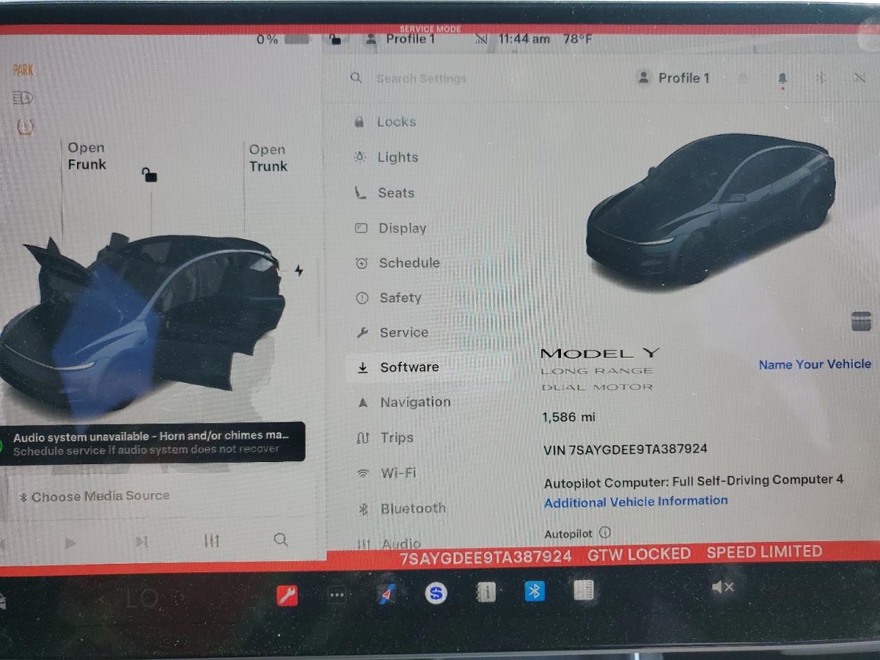 2026 Tesla Model Y VIN: 7SAYGDEE9TA387924 Lot: 91915065