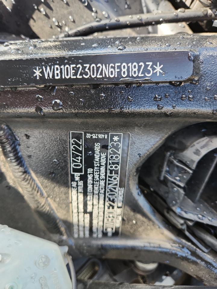 2022 BMW S 1000 Rr VIN: WB10E2302N6F81823 Lot: 91924315