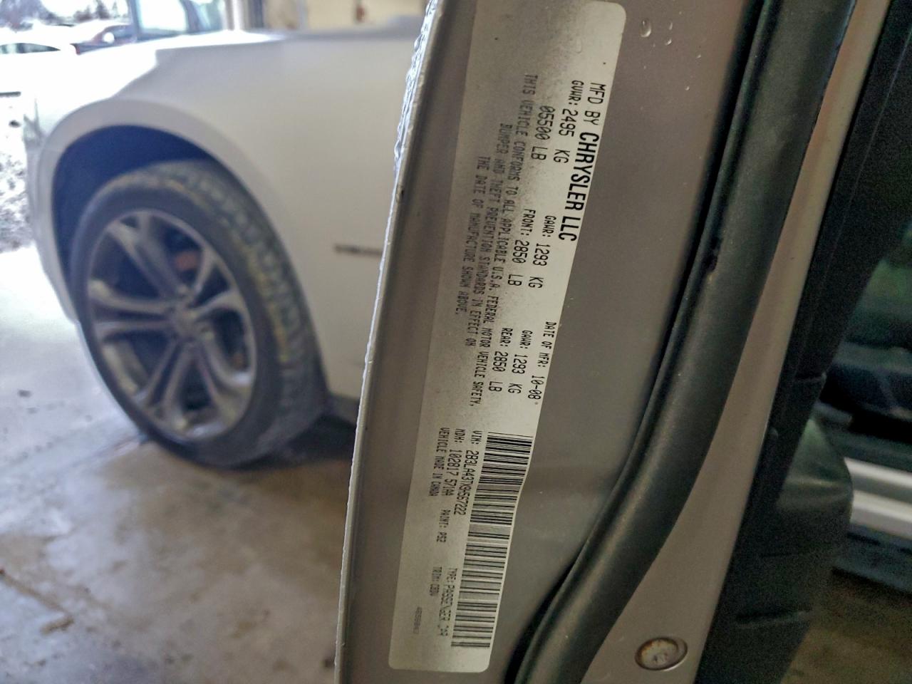 2009 Dodge Charger VIN: 2B3LA43TX9H567222 Lot: 94298855