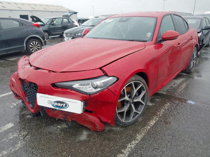 2021 ALFA ROMEO GIULIA 2.0 TB 280 VELOCE [PERFORMANCE BRAKE] 4DR AUTO for sale at Copart CHESTER