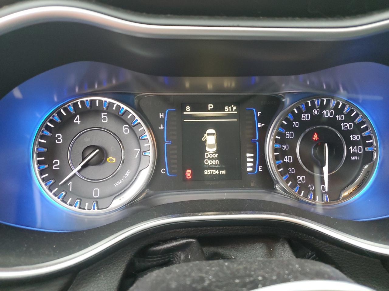 2017 Chrysler 200 Lx VIN: 1C3CCCFB5HN504125 Lot: 93814585