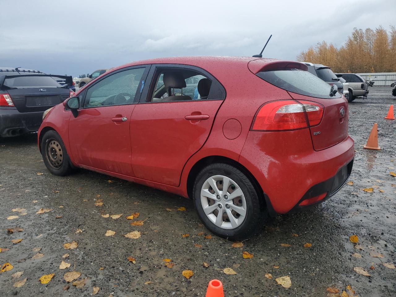 2014 Kia Rio Lx VIN: KNADM5A34E6406733 Lot: 91717935