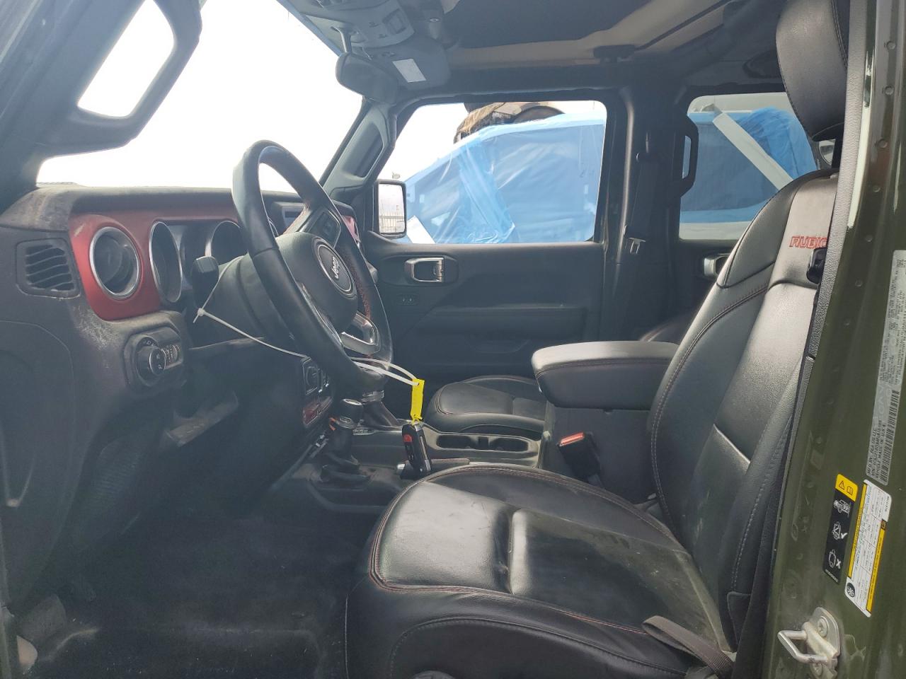 2021 Jeep Gladiator Rubicon VIN: 1C6JJTBG6ML615189 Lot: 89565085