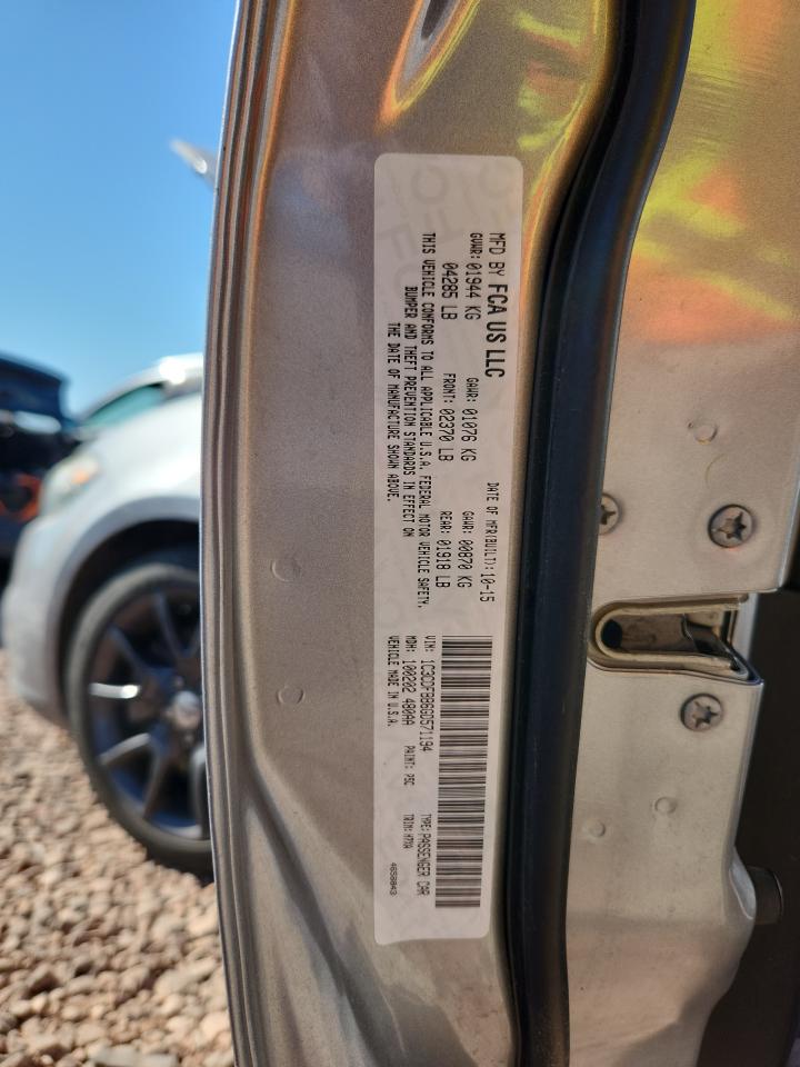 2016 Dodge Dart Sxt VIN: 1C3CDFBB6GD571194 Lot: 91365885