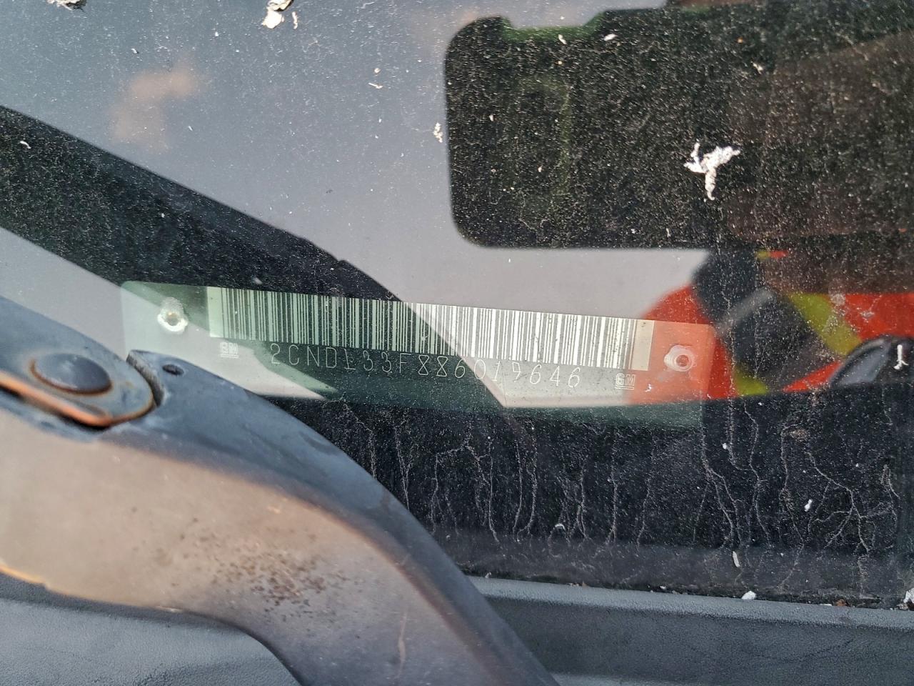 2008 Chevrolet Equinox Lt VIN: 2CNDL33F886019646 Lot: 94673945