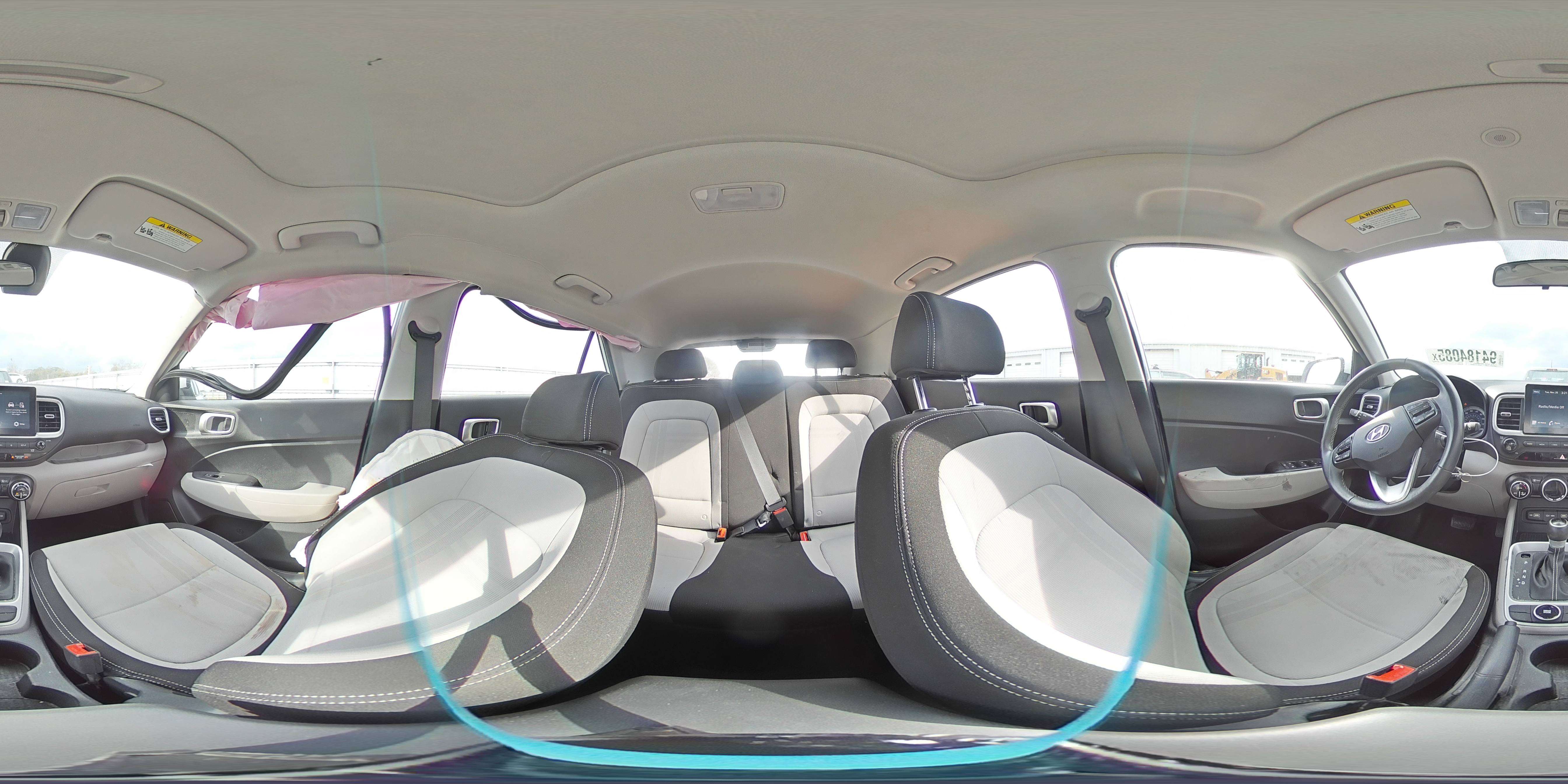 2022 Hyundai Venue Sel VIN: KMHRC8A30NU202550 Lot: 94184085