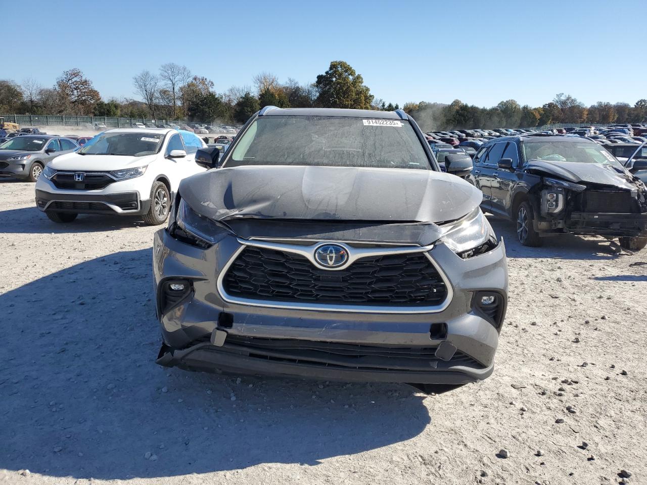 2021 Toyota Highlander Hybrid Xle VIN: 5TDHARAH8MS509202 Lot: 91452235