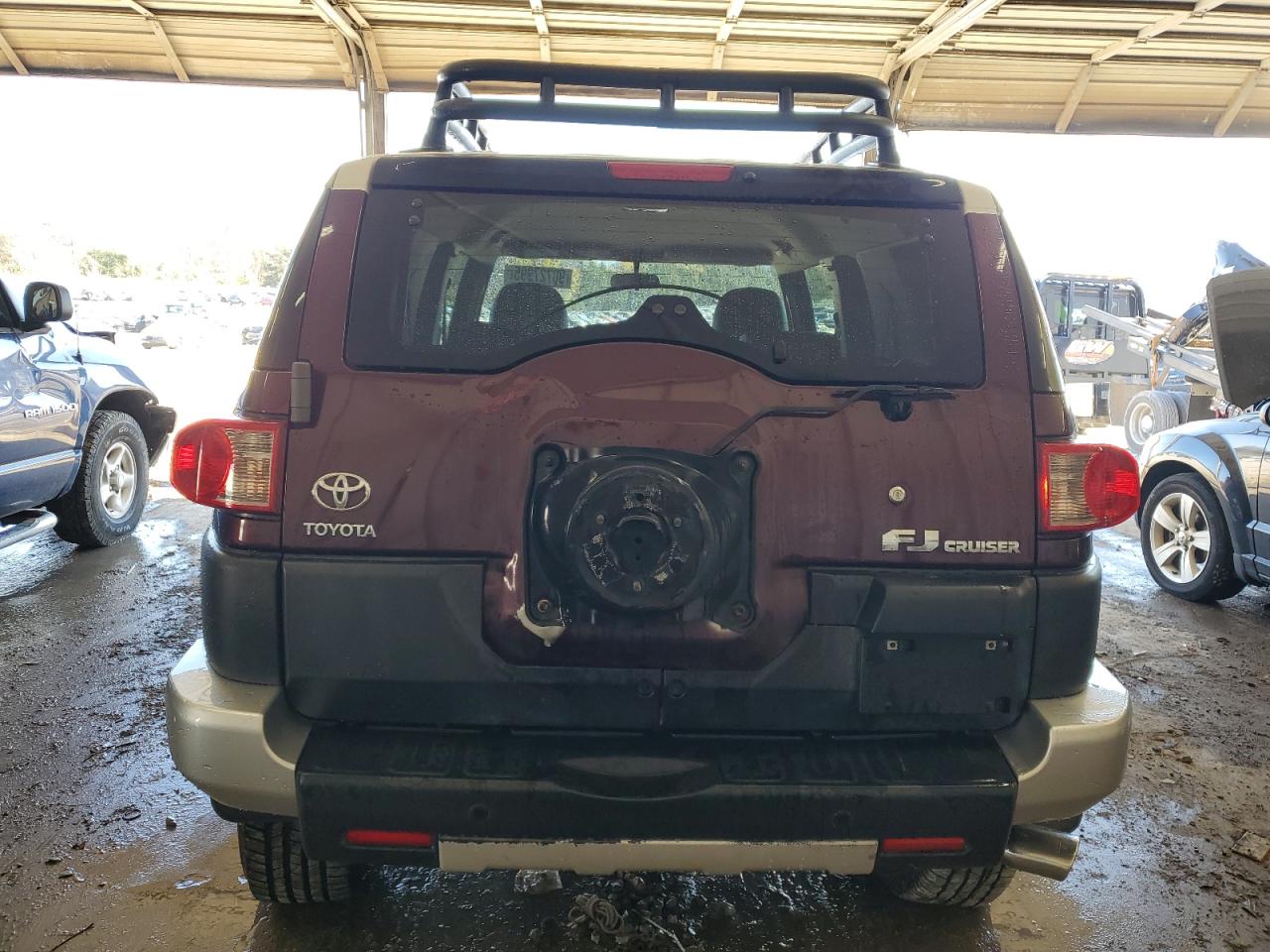 2007 Toyota Fj Cruiser VIN: JTEBU11F970100965 Lot: 90727995