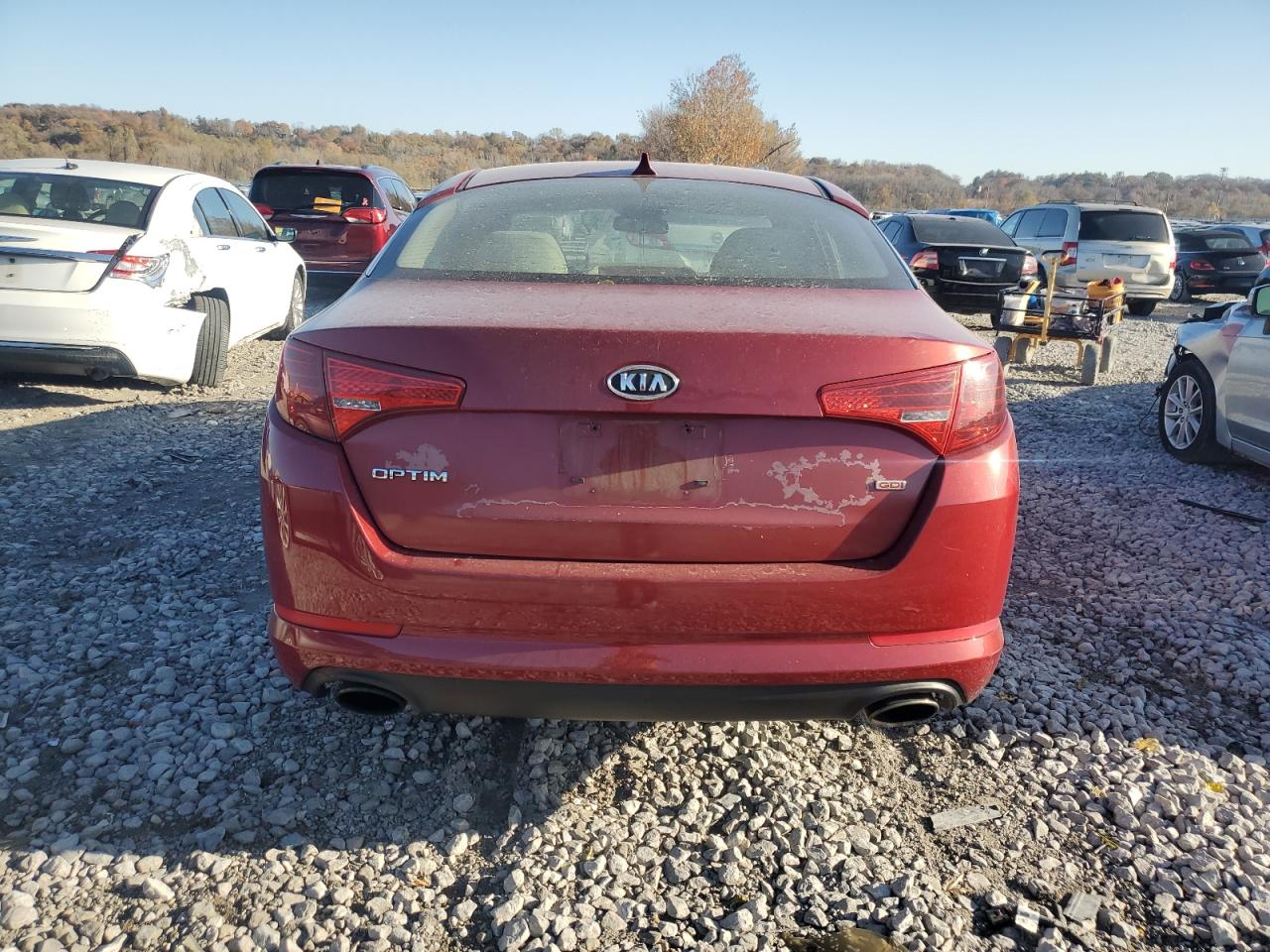 2011 Kia Optima Lx VIN: KNAGM4A70B5074155 Lot: 92405175