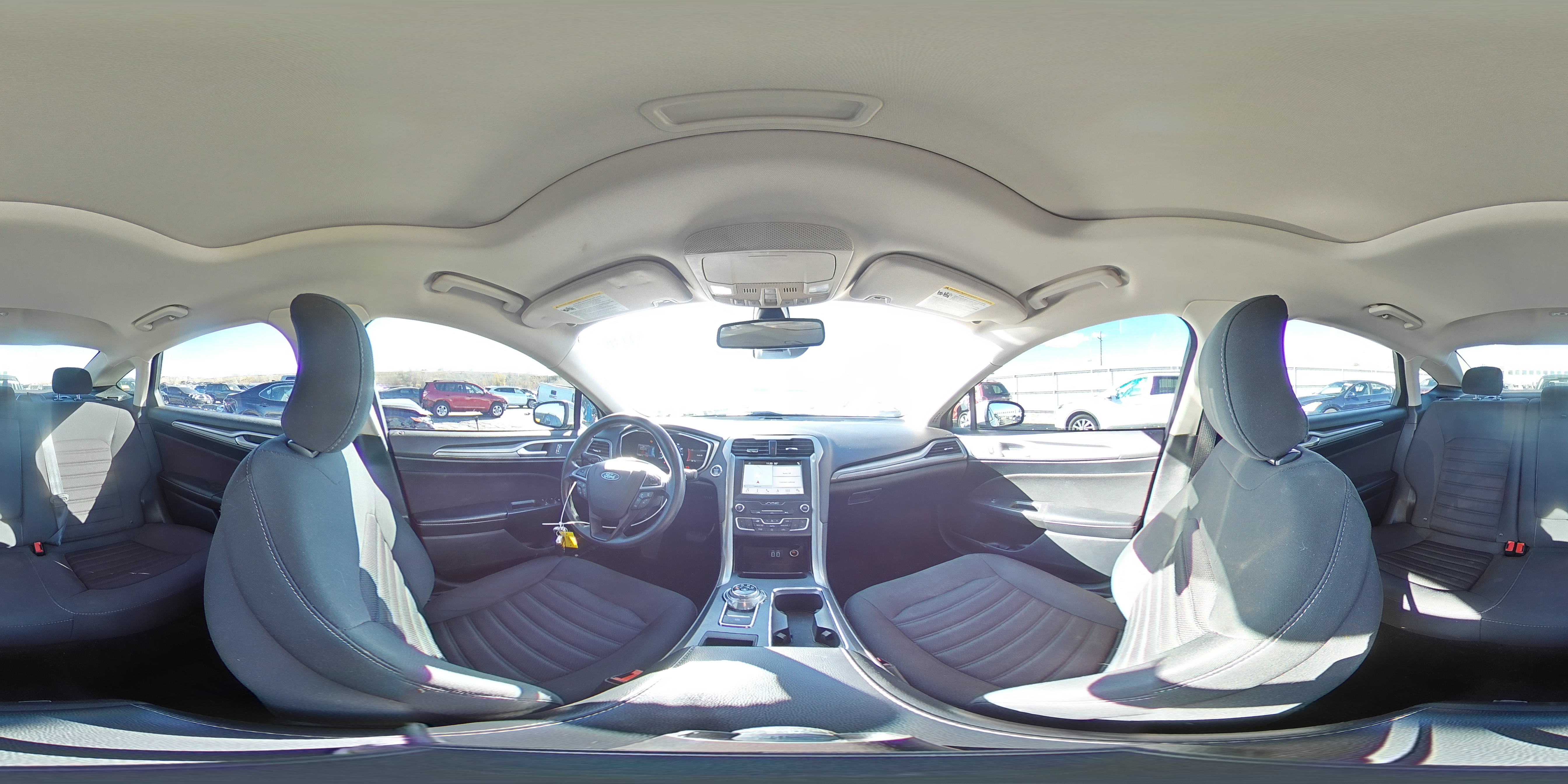 2019 Ford Fusion Se VIN: 3FA6P0T99KR232024 Lot: 92311655