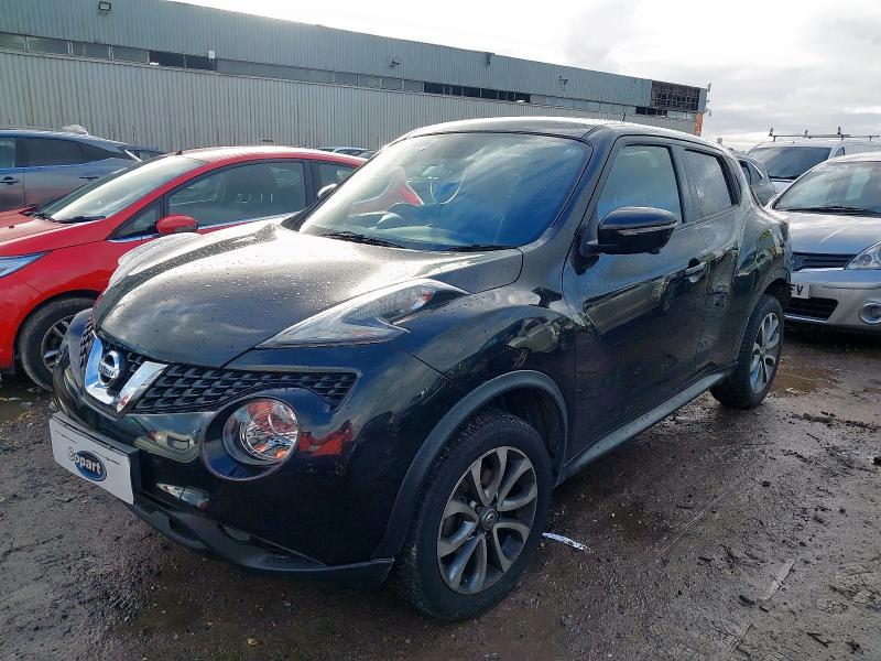 2016 NISSAN JUKE 1.6 TEKNA 5DR XTRONIC for sale at Copart PETERLEE