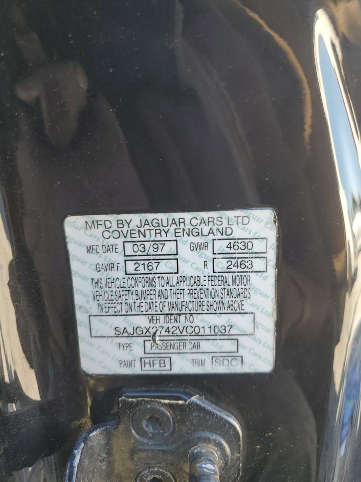 1997 Jaguar Xk8 VIN: SAJGX2742VC011037 Lot: 92582465