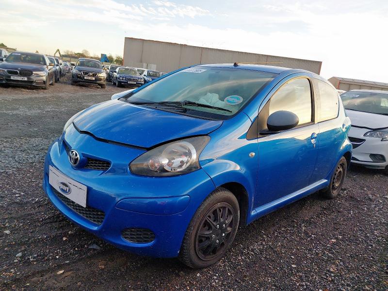 2010 TOYOTA AYGO 1.0 VVT-I BLUE 5DR for sale at Copart ROCHFORD