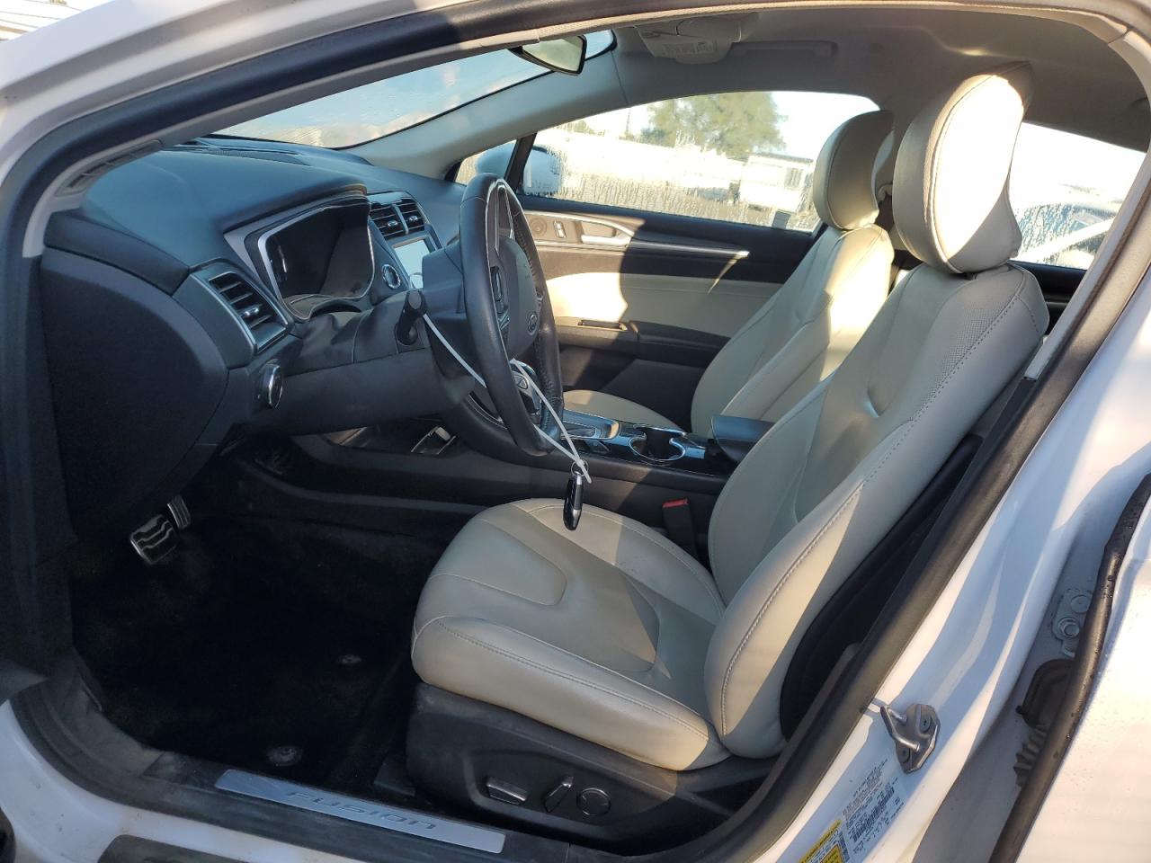 2016 Ford Fusion Titanium Phev VIN: 3FA6P0SU1GR166355 Lot: 91748985