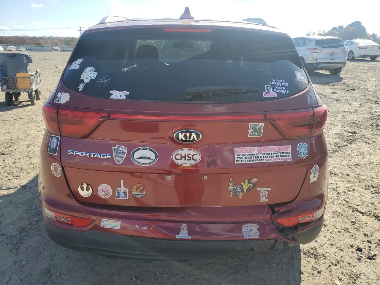 2017 Kia Sportage Lx VIN: KNDPMCAC6H7072904 Lot: 91436905