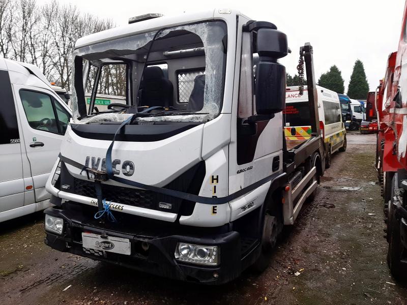 2020 IVECO EUROCARGO 75E16K TIPPER S  for sale at Copart WOLVERHAMPTON