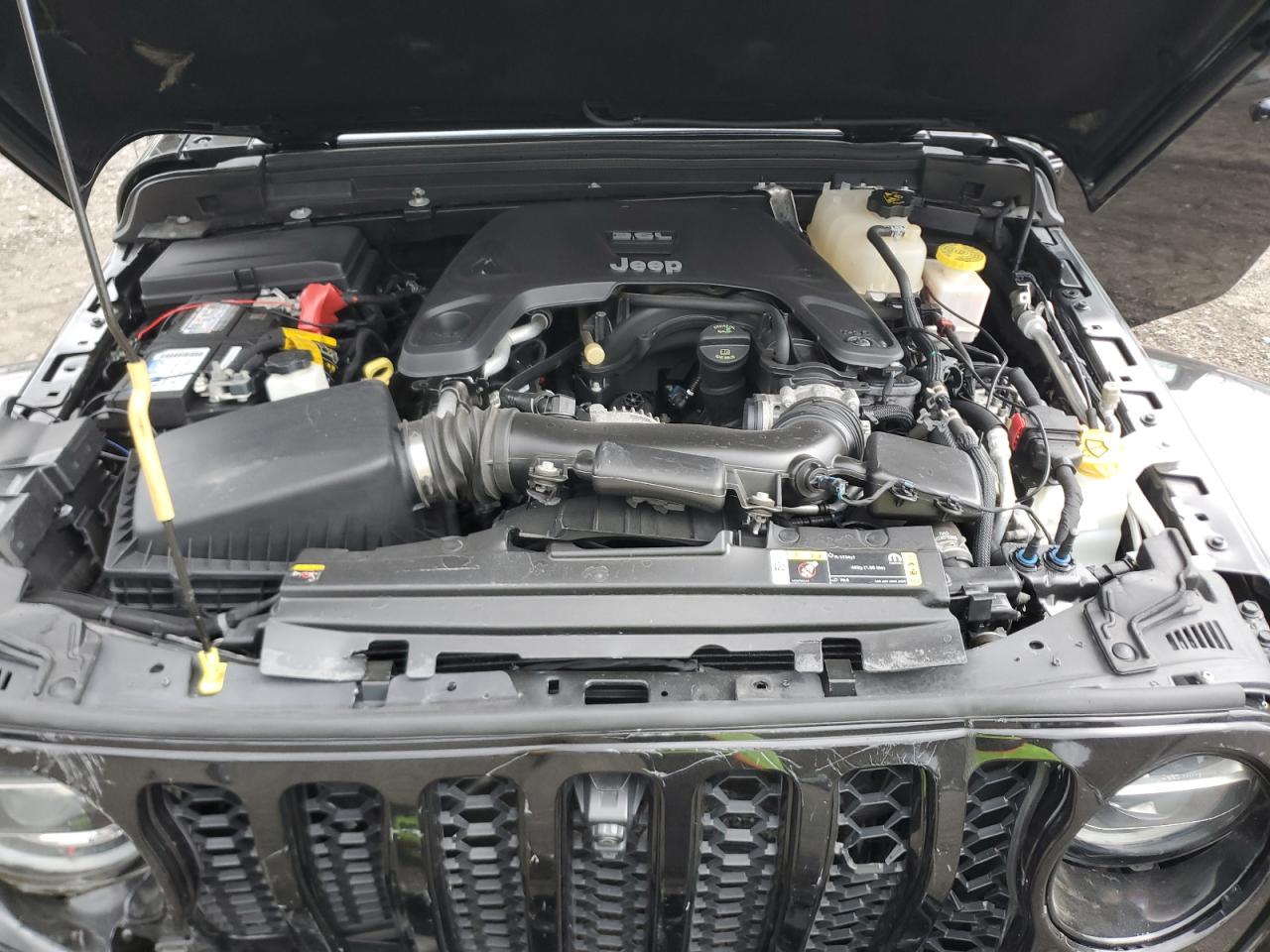 2021 Jeep Gladiator Overland VIN: 1C6HJTFG8ML512932 Lot: 93251355