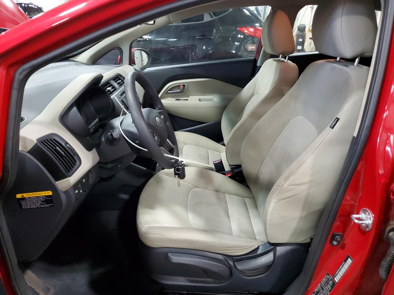 2013 Kia Rio Lx VIN: KNADM5A33D6307030 Lot: 91904095