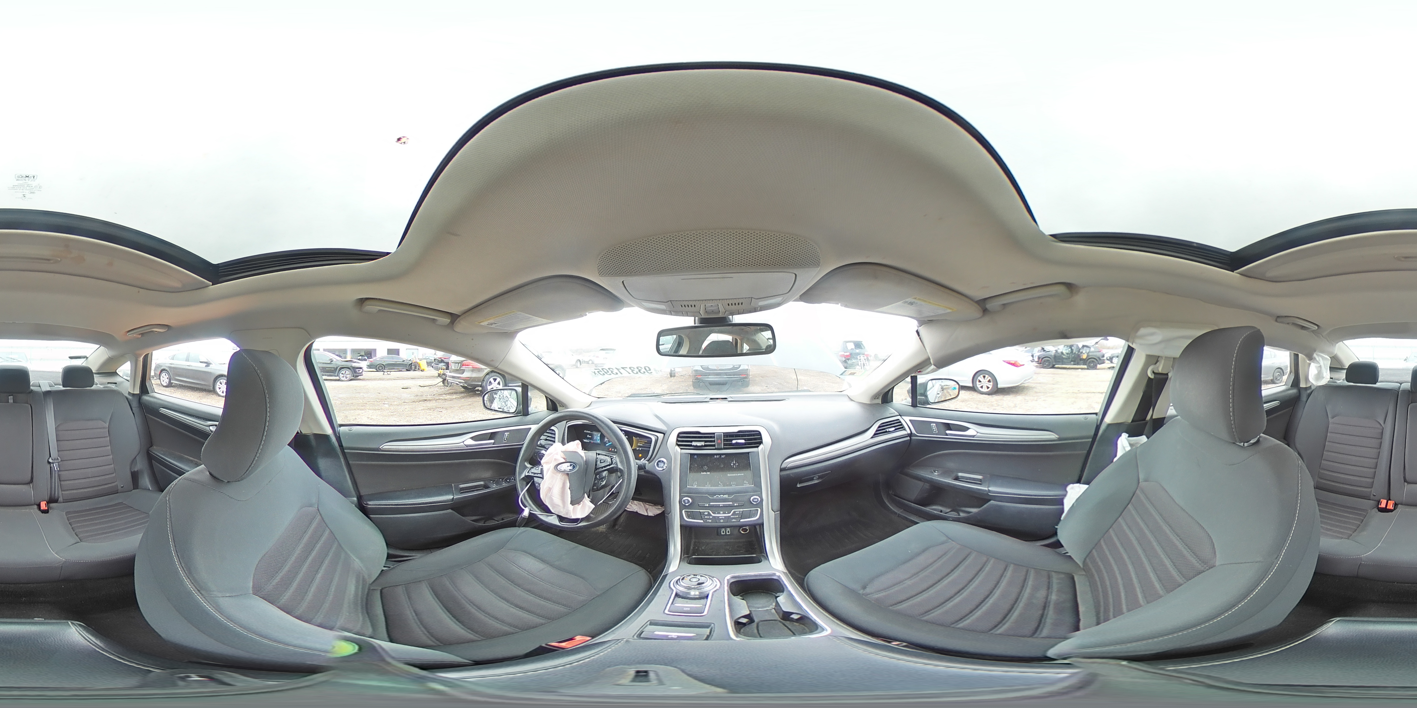 2019 Ford Fusion Se VIN: 3FA6P0HD1KR267654 Lot: 93371395