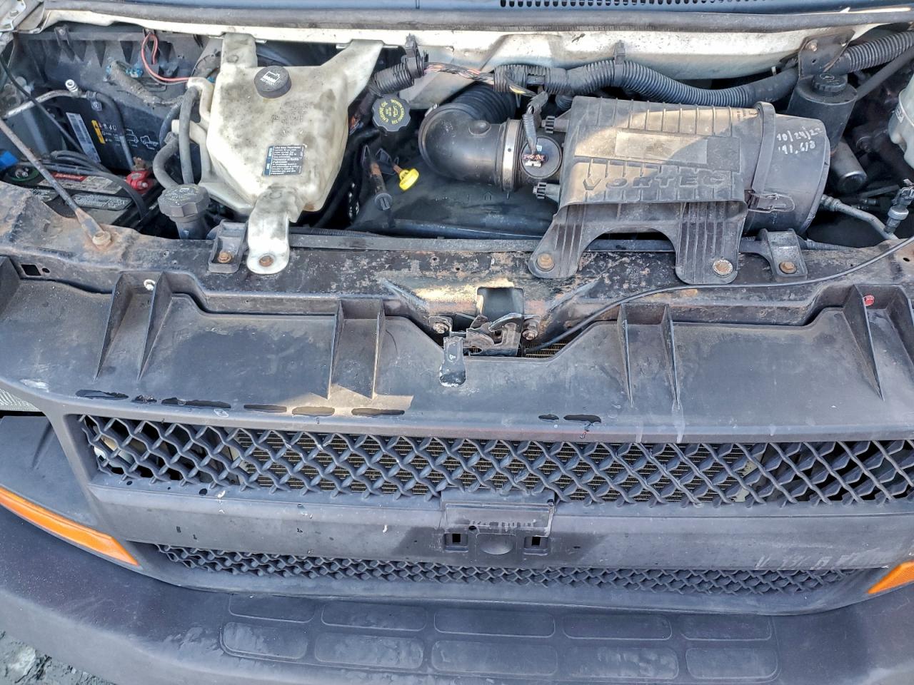 2012 Chevrolet Express G1500 VIN: 1GCSGAFX8C1105303 Lot: 92651275