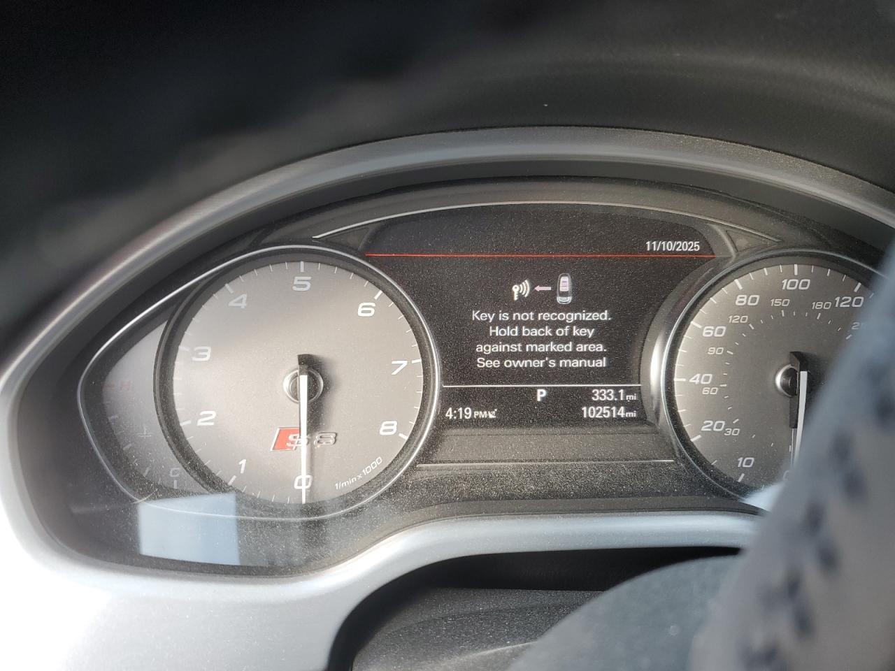 2014 Audi S8 Quattro VIN: WAUD2AFD0EN003208 Lot: 91639395