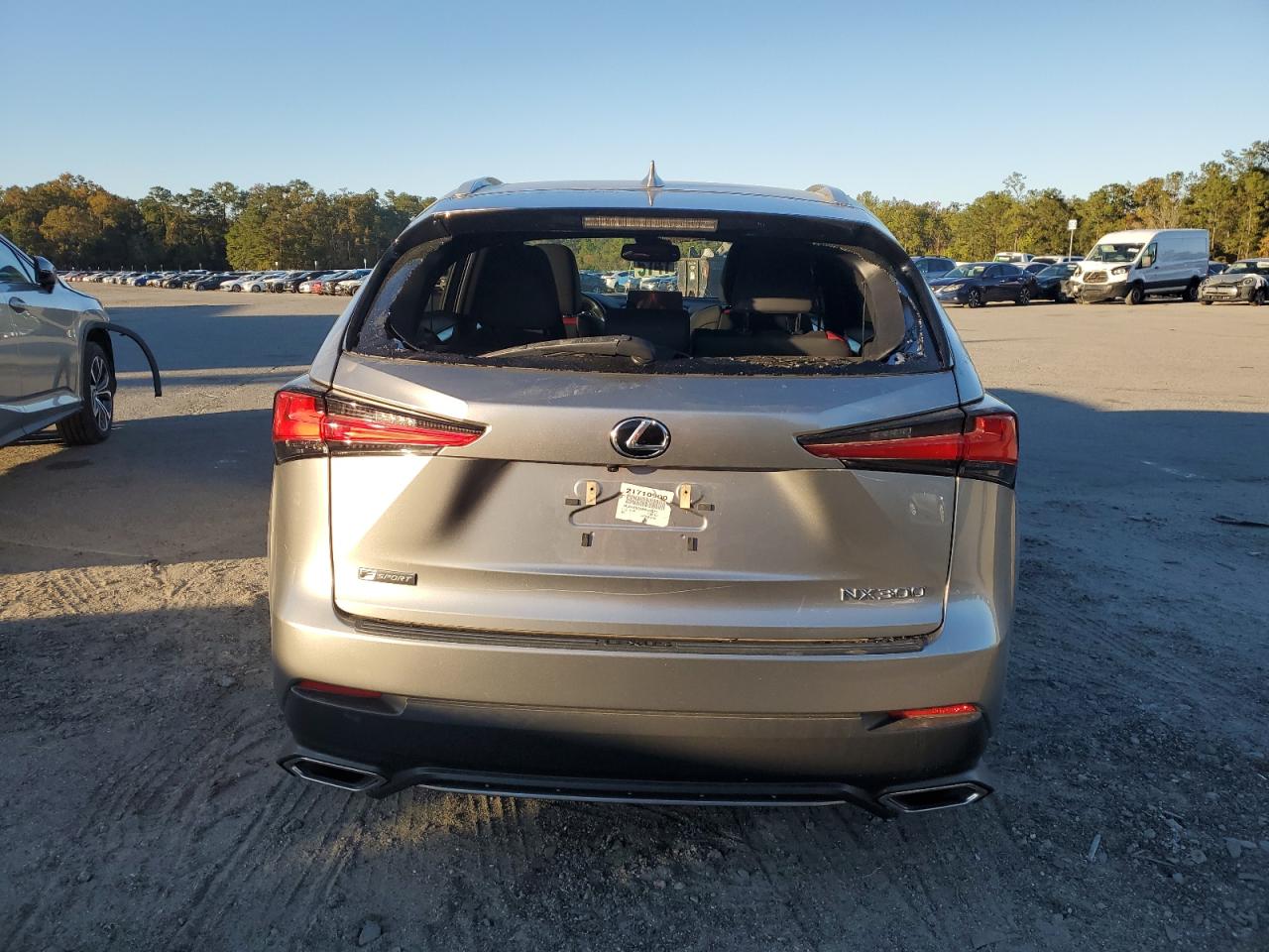 2021 Lexus Nx 300 Base VIN: JTJSARBZ2M2202352 Lot: 92055335