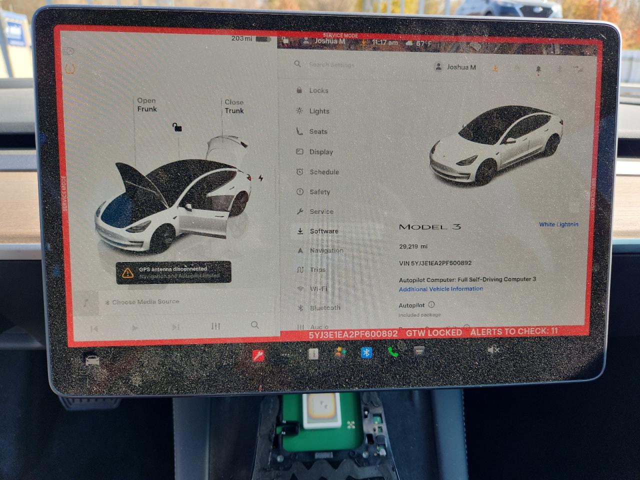 2023 Tesla Model 3 VIN: 5YJ3E1EA2PF600892 Lot: 93068905