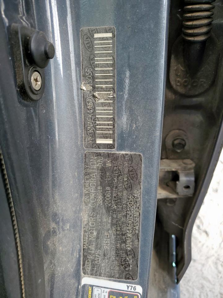 2016 Kia Forte Lx VIN: KNAFK4A6XG5613056 Lot: 93295225