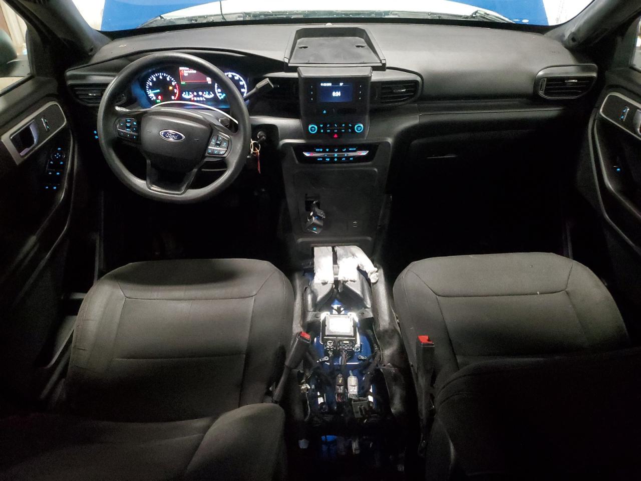 2021 Ford Explorer Police Interceptor VIN: 1FM5K8AW1MNA19100 Lot: 93094885