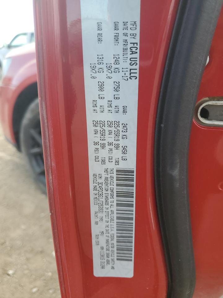 2018 Dodge Journey Sxt VIN: 3C4PDCBG1JT253931 Lot: 92698015