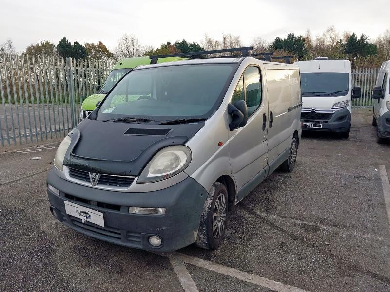 2005 VAUXHALL VIVARO 2700 DTI SWB  for sale at Copart SANDTOFT