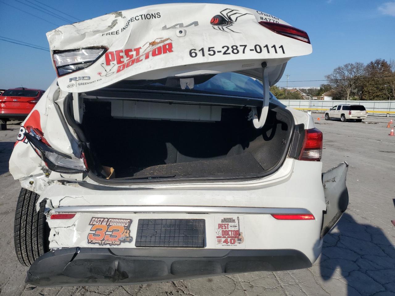 2023 Kia Rio Lx VIN: 3KPA24AD4PE520677 Lot: 91499355